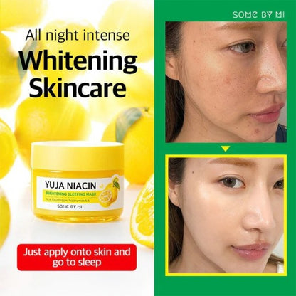 Some By Mi Yuja Niacin Brightening Sleeping Mask, 60 Gm