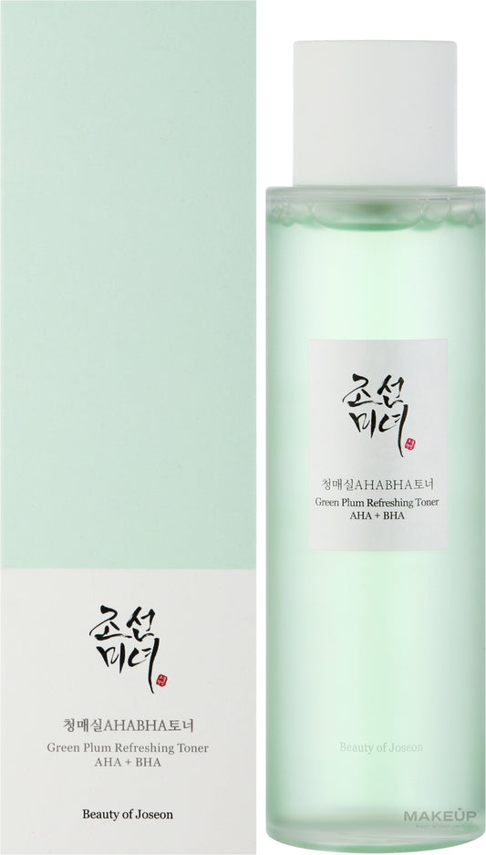 Beauty of Joseon Green Plum AHA + BHA Refreshing Face Toner For All Skin Types 150ml